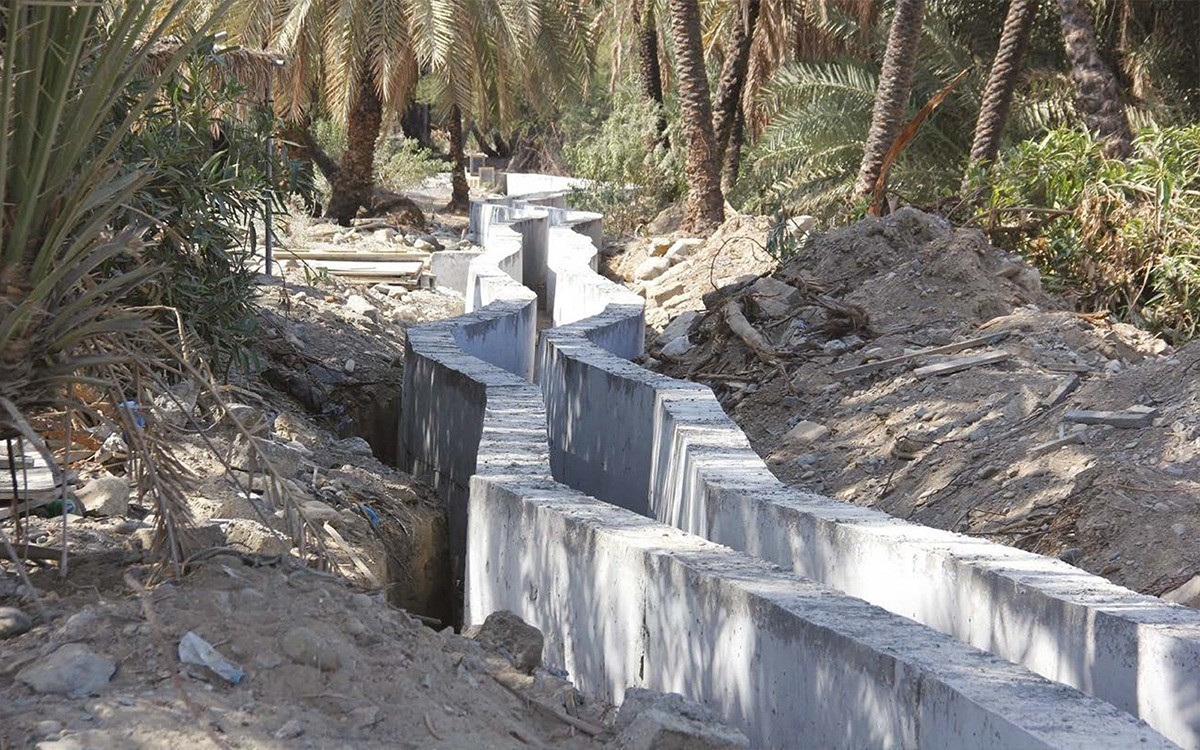 Maintenance of Falaj Al Sabakh