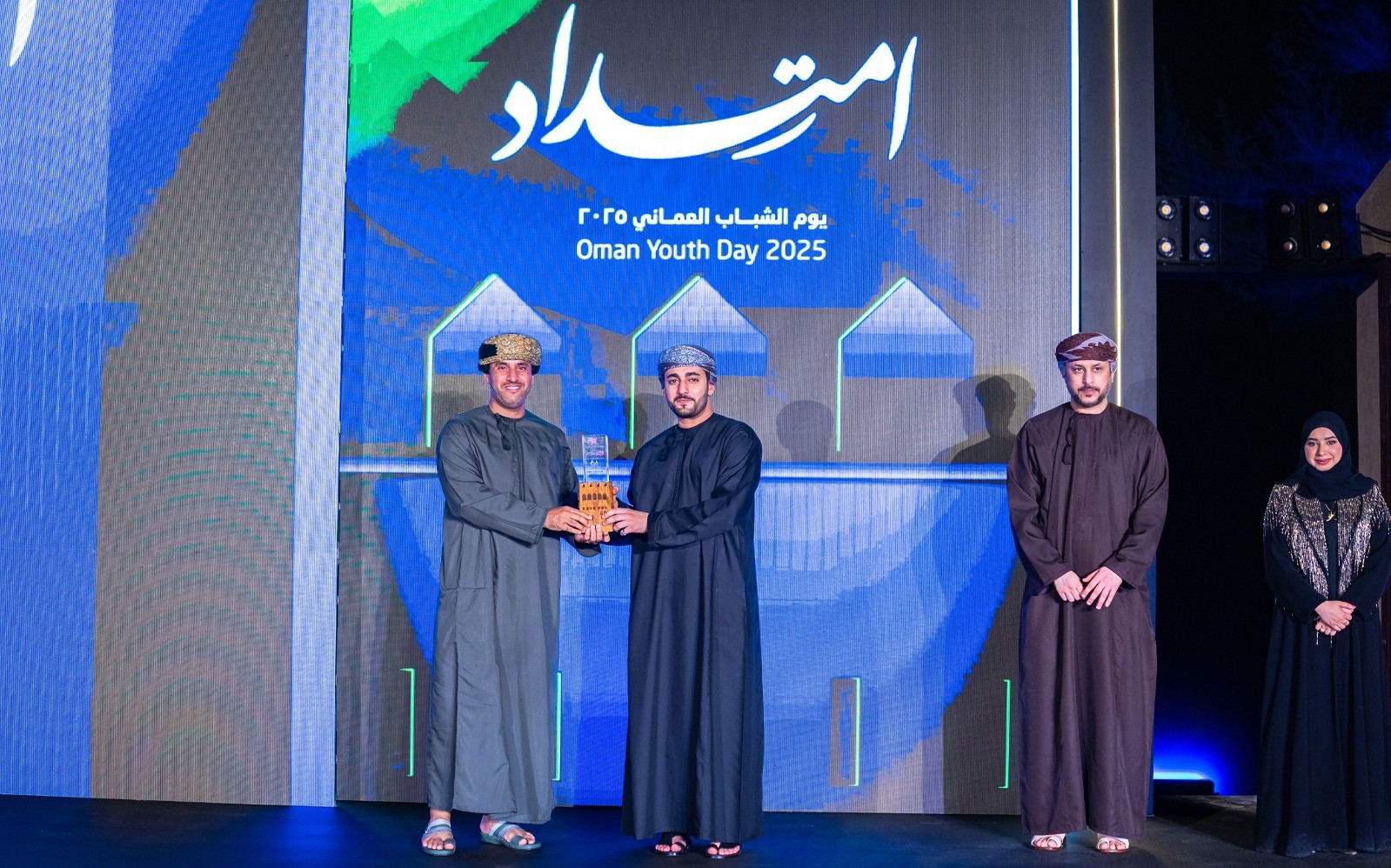 Jusoor Honored for Its Pioneering Role in Strengthening Partnerships on Omani Youth Day